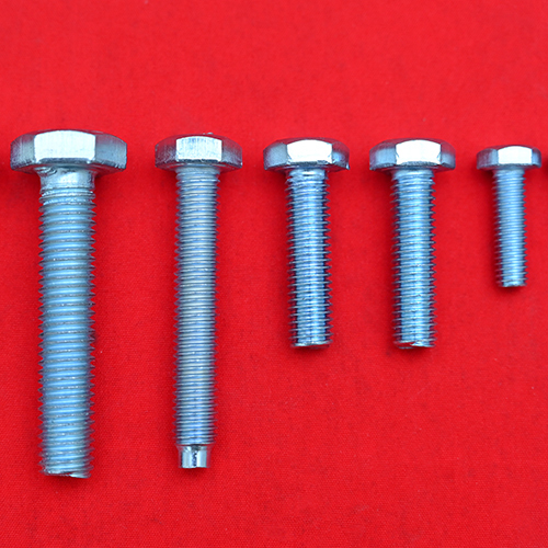 Hex Bolt - Multigrade, Customized Size | Tempered Heat Treatment, Galvanized for Corrosion Resistance, Ideal for Heavy-Duty Commercial Use