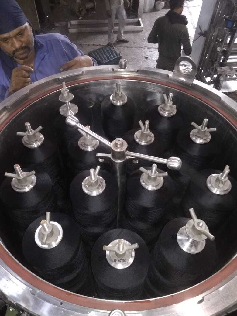 Hthp Vertical Yarn Dyeing Machine