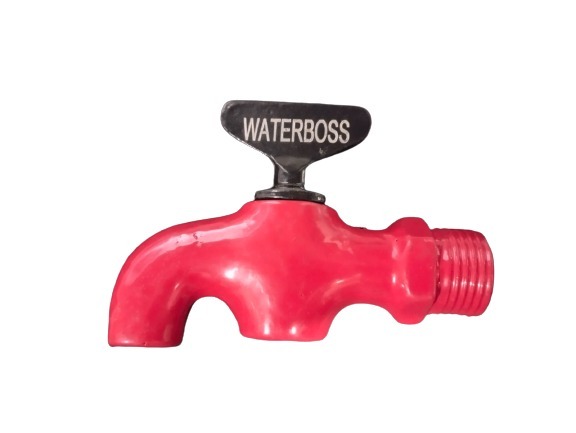 Ci Bib Cock - Iron, 15mm, Rectangular Shape | Available In Red And Black Colors, Adjustable Or Non-adjustable Options