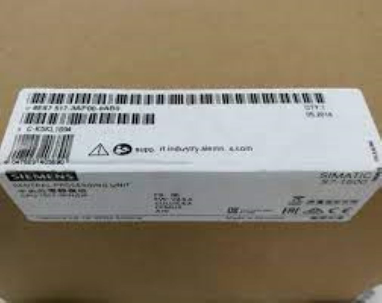 6es7517-3ap00-0ab0 - Simatic S7-1500 Cpu 1517-3 Pn/dp, 2 Mb Program Memory, 8 Mb Data Memory, Profinet Irt, Profibus, 2 Ns Bit Performance