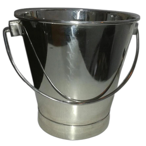 Stainless Steel Bucket - Stainless Steel 316, Silver Color | High Performance, Warranty Included