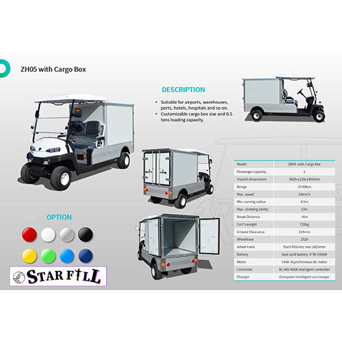 Golf Cart (From 2 Seater To 6 Seater) - Material: Pvc