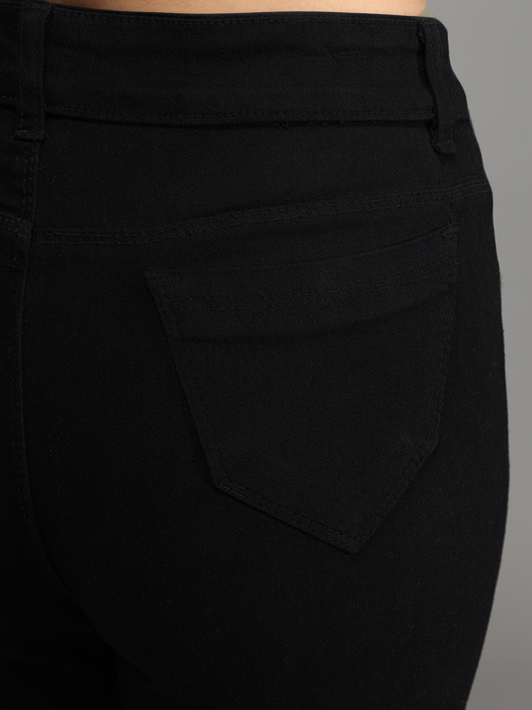M Moddy 411 Black Slim Fit Stretchable Denim Lycra Jeans For Women - Silky Fabric, Size 28-32/36-40, Colors: Black, Grey, Dark Blue, Light Blue, Blue | Stylish Ankle Length, Plain Dyed Design