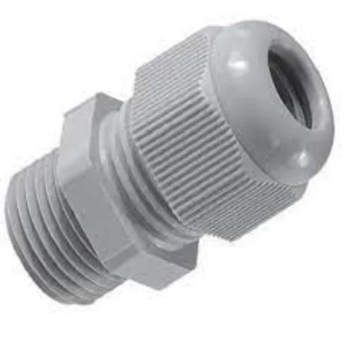 PVC Glands - Durable PVC, 5 mm Size, Grey Color | Reliable Moisture & UV Resistant Cable Entry Solution for Industrial & Residential Use
