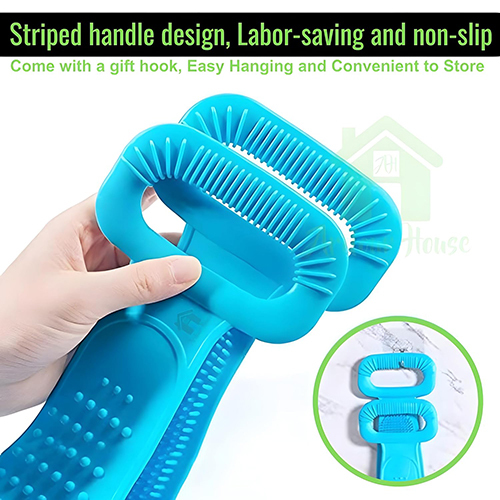 Plastic Striped Handle Design Lbor Saving And Non Slip