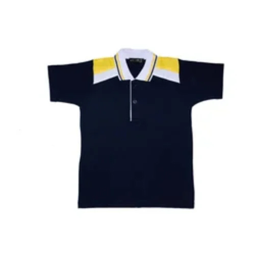 School Uniform Polo T-Shirt - Premium Cotton Blend, Kids Size, Unisex Design | Washable Fabric, Customized Logo Option