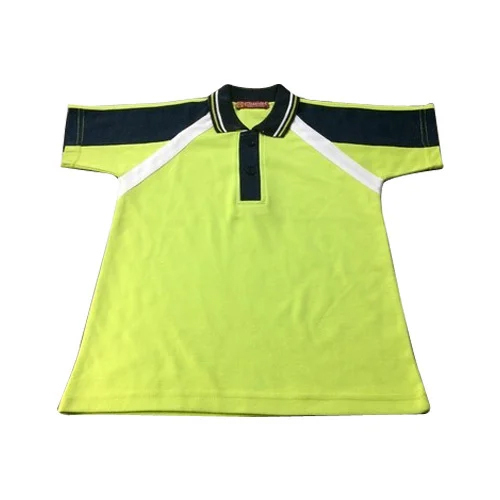 School Uniform Polo Neck T Shirt Age Group: Kids