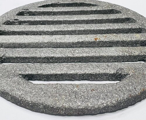 Cast Iron Round Grating - Iron, Various Sizes, Grey | Long Service Life, Minimal Maintenance, Powder Coated For Durability