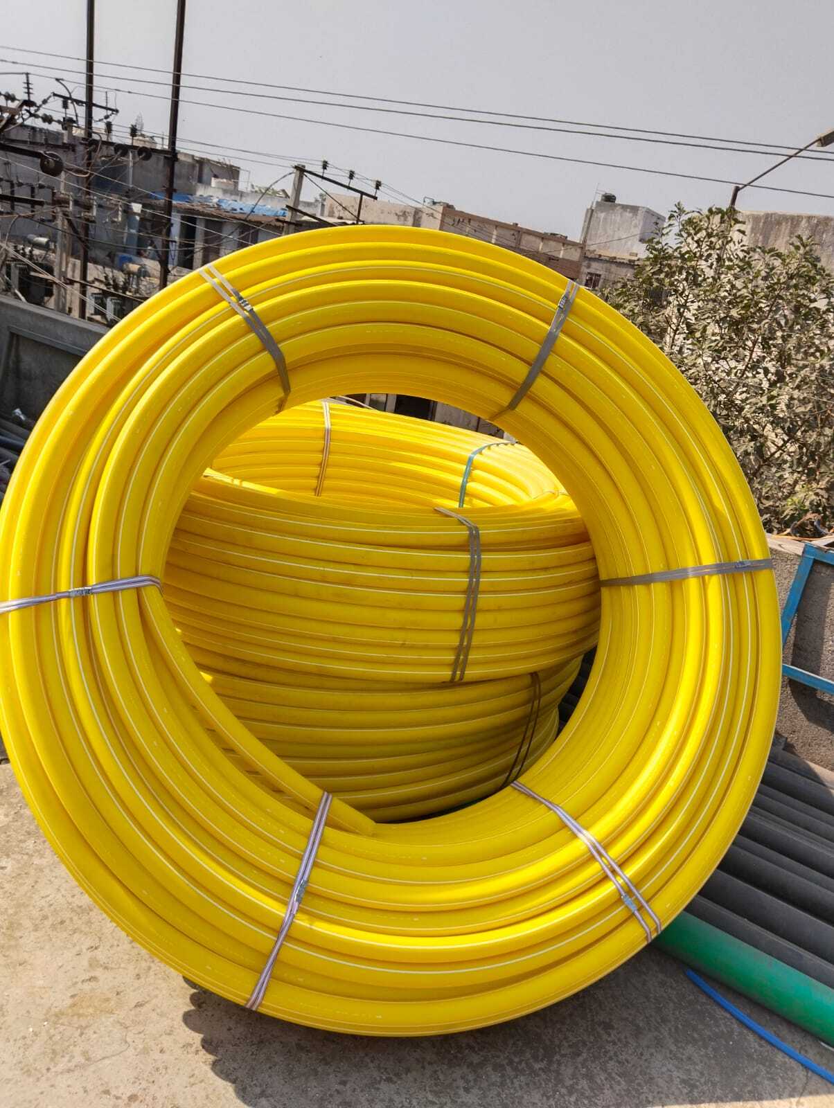 Waterboss High Quality Plb Duct Pipe - Hdpe, 20-90mm Diameter, 20-110m Length, Blue Color, 3.5mm Thickness, 1-year Warranty | Durable For Water Connection Applications