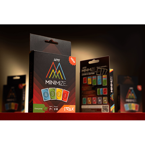 Minimize Cards - Paper, Standard Dimensions, Customizable Colors | Durable & Portable Deck For Everyday Gaming, Perfect For Travel