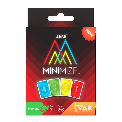 Minimize Cards - Paper, Standard Dimensions, Customizable Colors | Durable & Portable Deck For Everyday Gaming, Perfect For Travel