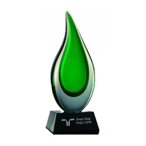 Cl 1117 Crystal Glass Trophy - Color: Various Colors