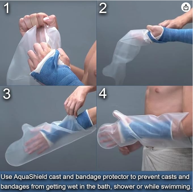 A 21 - Regular Half Arm (Aqua Shield) - Color: Blue