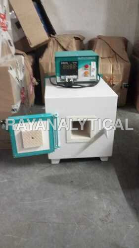 Muffle Furnace - Mild Steel Body, 12x6x6 Inches, 3500W, Temp Range 400 to 1150°C, PID Digital Control with K Type Sensor, Kanthal A1 Coil