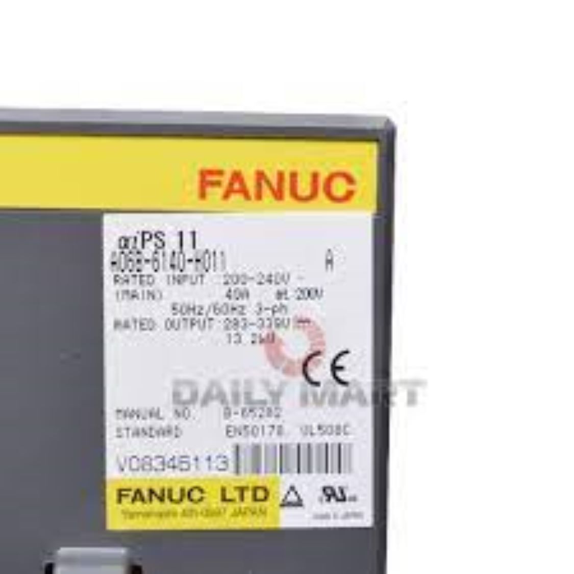 A06b-6140-h011 - Spindle Amplifier 60hz 200-240v | Features 9x29x38mm Dimensions, 6.3kg Weight, 12 Months Warranty