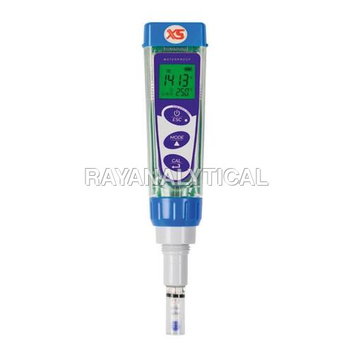 Digital pH Meter (DPH 500) - 4 Digit LED Display, pH Range 0-14, mV Range 1999mV, Accuracy 0.1%, Manual Temperature Compensation, Ideal for Laboratory | High Brightness, Compact Dimensions, Blue Color