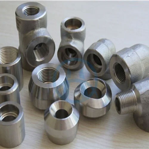 Ss Socket Weld Fittings - Stainless Steel, 2 Inch Outer Diameter, 10 mm Thickness | Silver Finish for Enhanced Durability and Strength