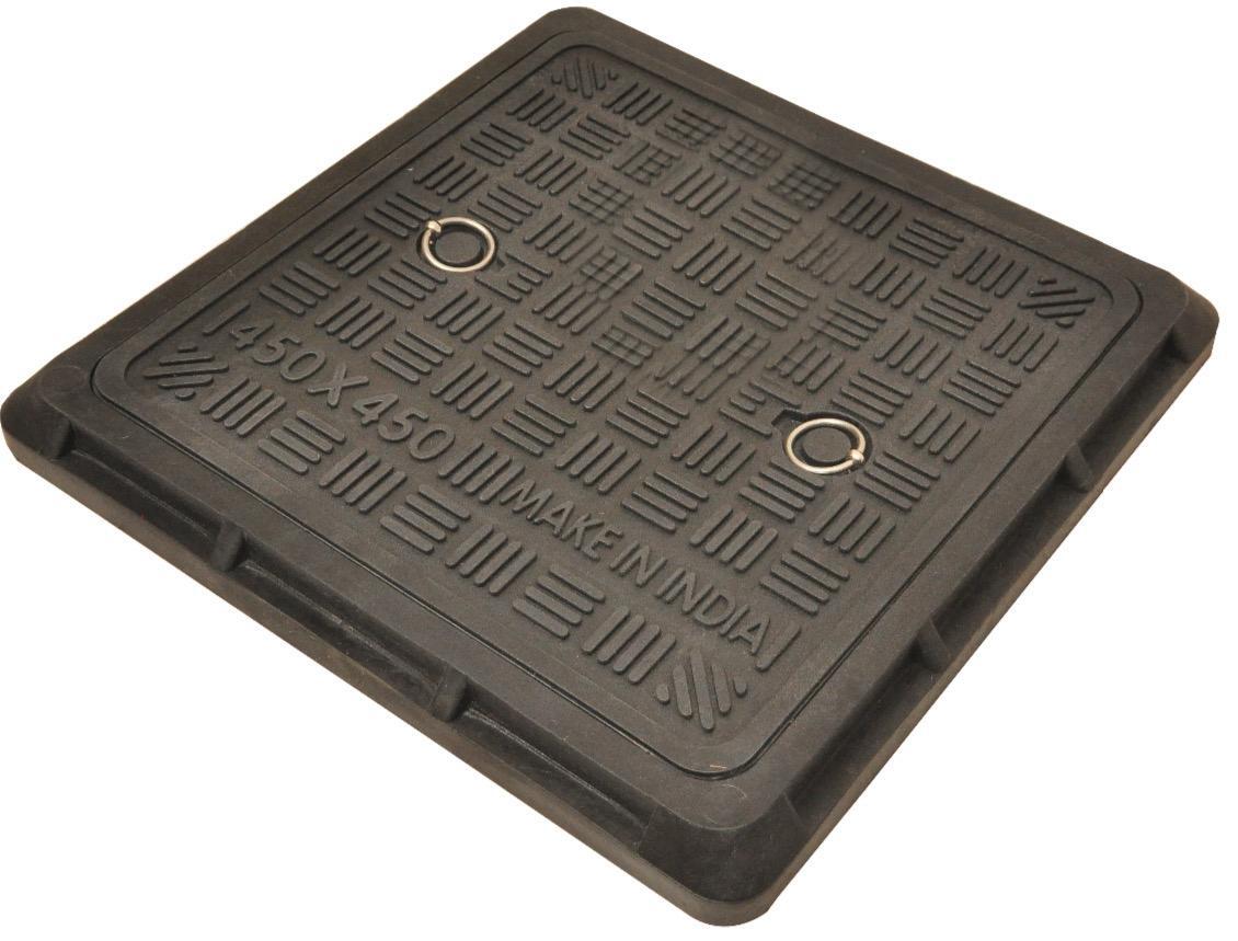 Ldpe Manhole Cover - 100% Virgin Ldpe, 10"x10" To 30"x30" Sizes, Multi-color Options | 8-ton Load Capacity, Uv Protected, Insect-proof, Airtight