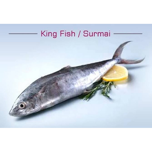 Surmai King Fish - Whole Smoked Fish With Nil Moisture, Vacuum Pack Freshness, Frozen Food Convenience