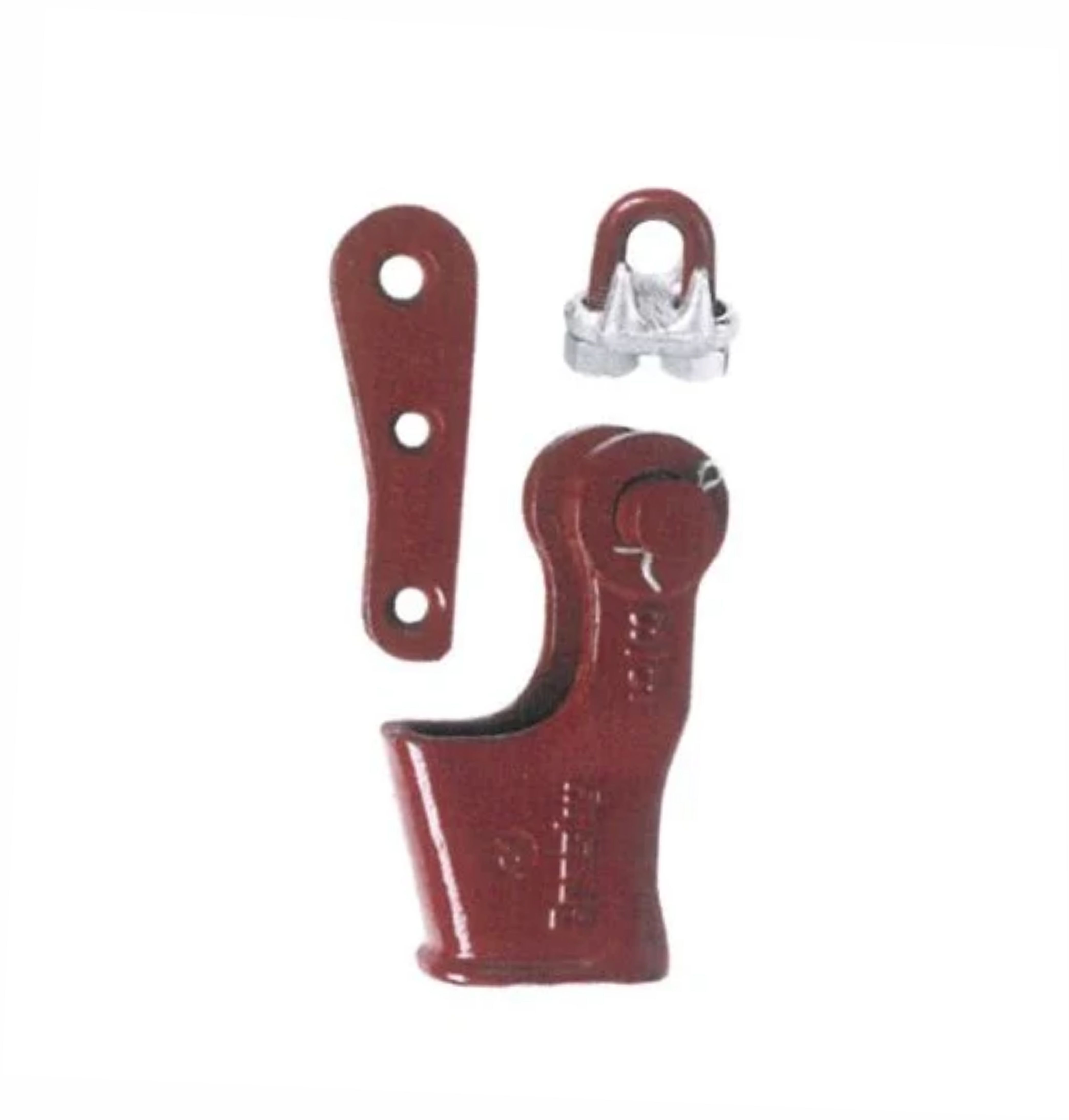 Crosby S 421 T Wedge Sockets - Cast Steel 9-10mm To 30-32mm Red | High Efficiency Quic-check "Go/no-go" Feature Fatigue Resistance