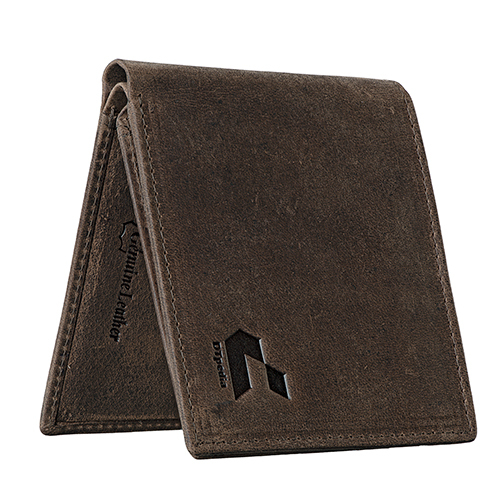 Dtw1409 Mens Leather Wallet - High-quality Leather Customized Size Available In Multiple Colors - Modern Design No Fold For Enhanced Functionality