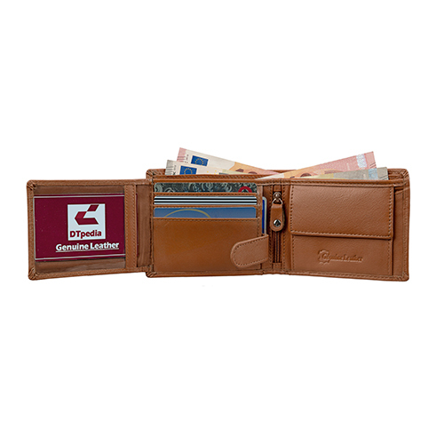 Dtw1406 Mens Leather Wallet - High-quality Leather Customized Size Elegant Design Available In Various Colors Slim Profile