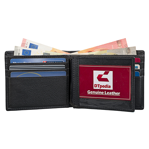Dtw1402 Mens Leather Wallet - High-quality Leather Customized Size Options Sleek Design Without Fold Available In Various Colors | Ideal For Organizing Cards And Cash
