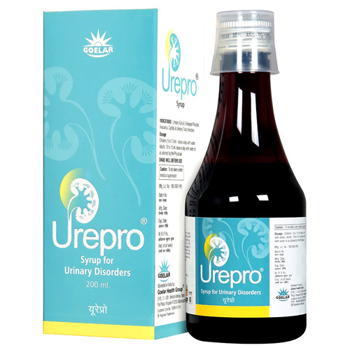 Urepro Syrup - 200ml Liquid Formula | Effective Litholytic Kidney Stone Relief, Urinary Alkalinizer, And General Medicine For Uti Symptoms