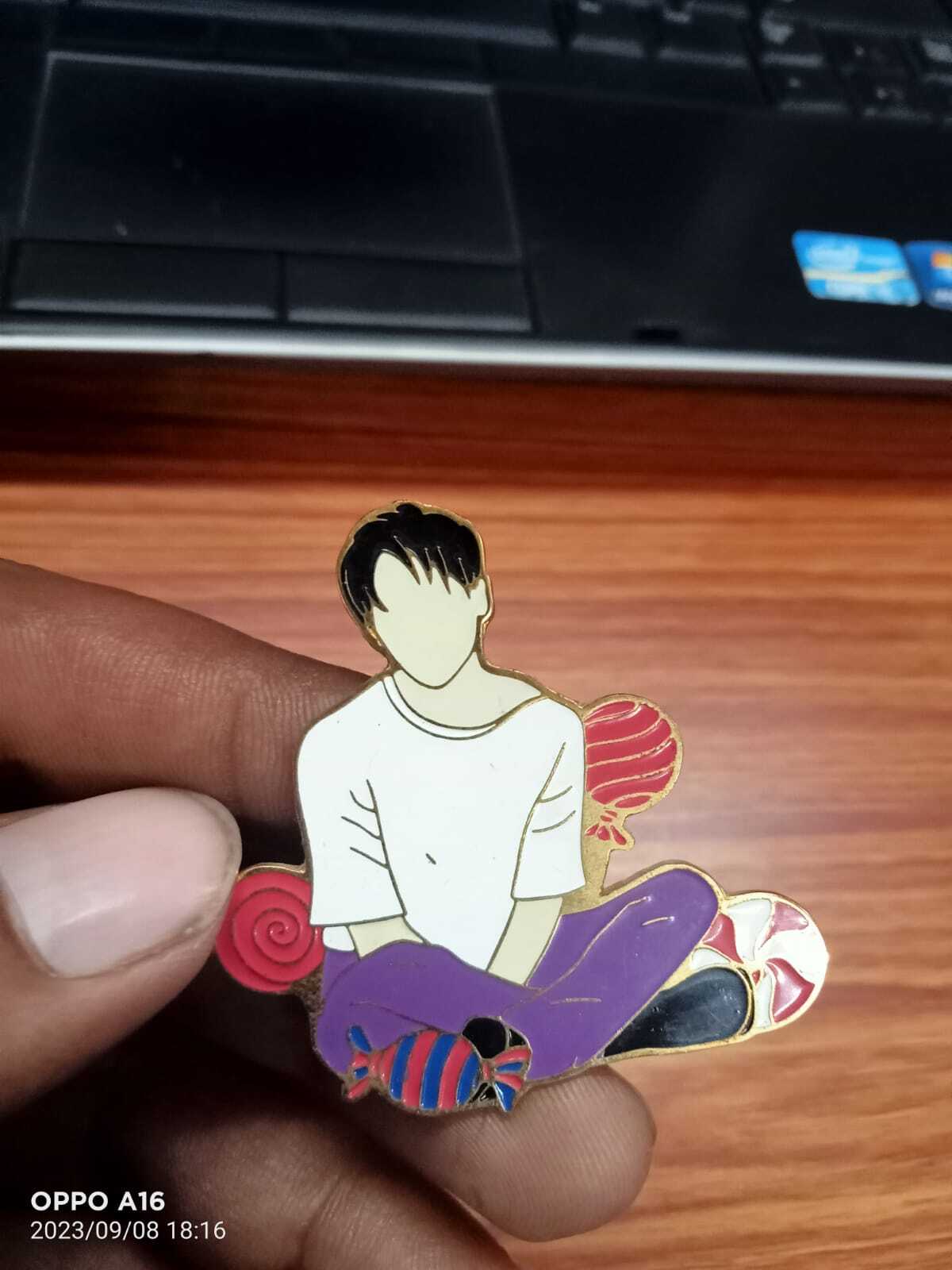 Multicolor Enamel Pin - Color: Customised