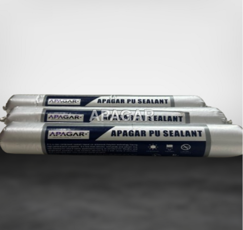 APAGAR PU Sealant - Hybrid Polyurethane, 600ml/310ml , Grey/Black/White - UV Resistant, Non-Staining, Low Dirt Pickup, Paintable, Weatherproof