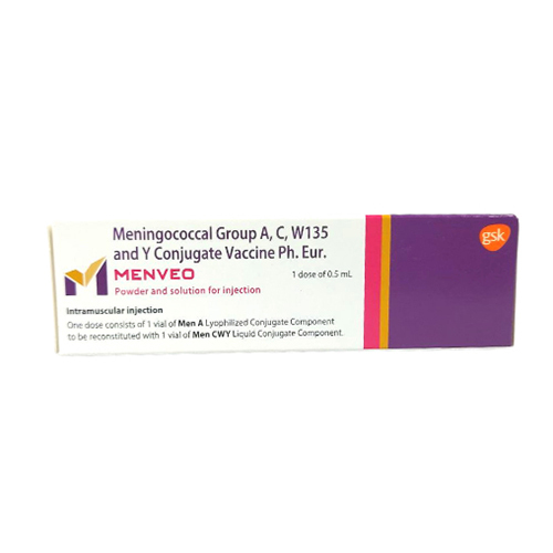 Meningococcal Group A C W135 And Y Conjugate Vaccine - Liquid Injection Form | Suggested Dosage Guidelines, Dry Storage Instructions