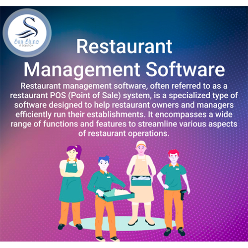 Restaurant Management Software - Comprehensive Solution | Streamlined Operations, Inventory Tracking, Staff Scheduling, Customer Management