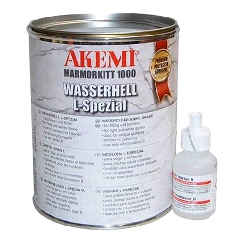 Marmorkitt 1000 Wasserhell L-Spezial का उपयोग विशेषतः उच्च गुणवत्ता वाली पेंटिंग और सजावट के लिए किया जाता है, जो दीवारों और अन्य सतहों को एक आकर्षक और लंबे समय तक चलने वाला फिनिश प्रदान करता है।