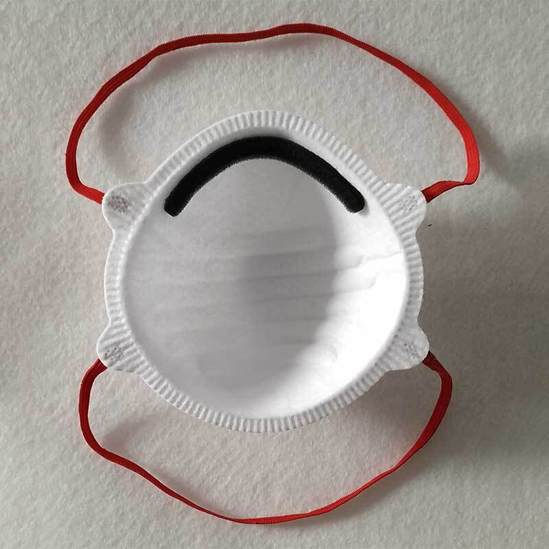 Medical N95 Mask Without Valve - Color: White