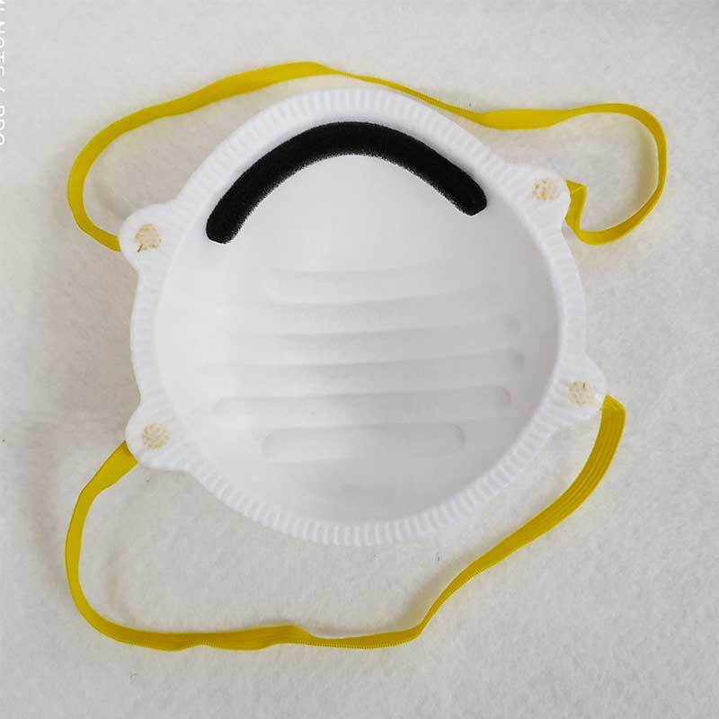 Medical N95 Mask Without Valve - Color: White