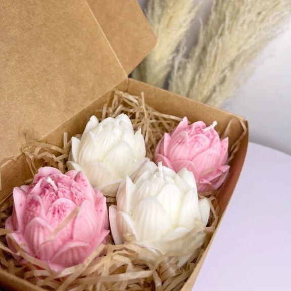Lotus Shape Candle