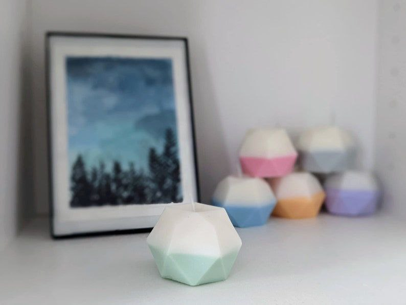 Dimond Shape Candle