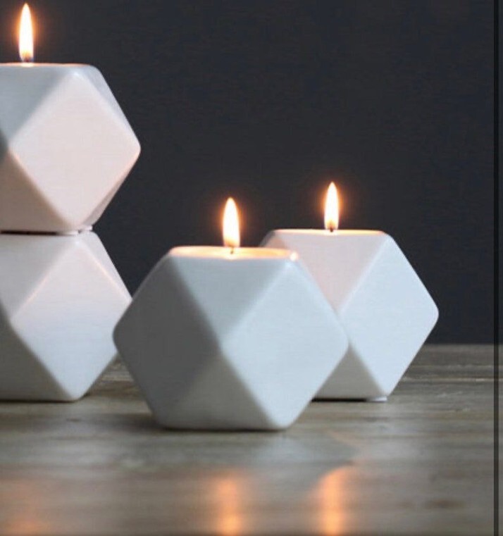 Dimond Shape Candle