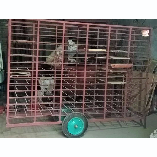 150 Kg Iron Egg Tray Trolley - Operating Type: Manual