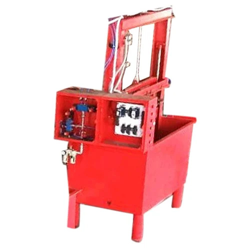 Egg Tray Pulp Moulding Machine - Color: Red