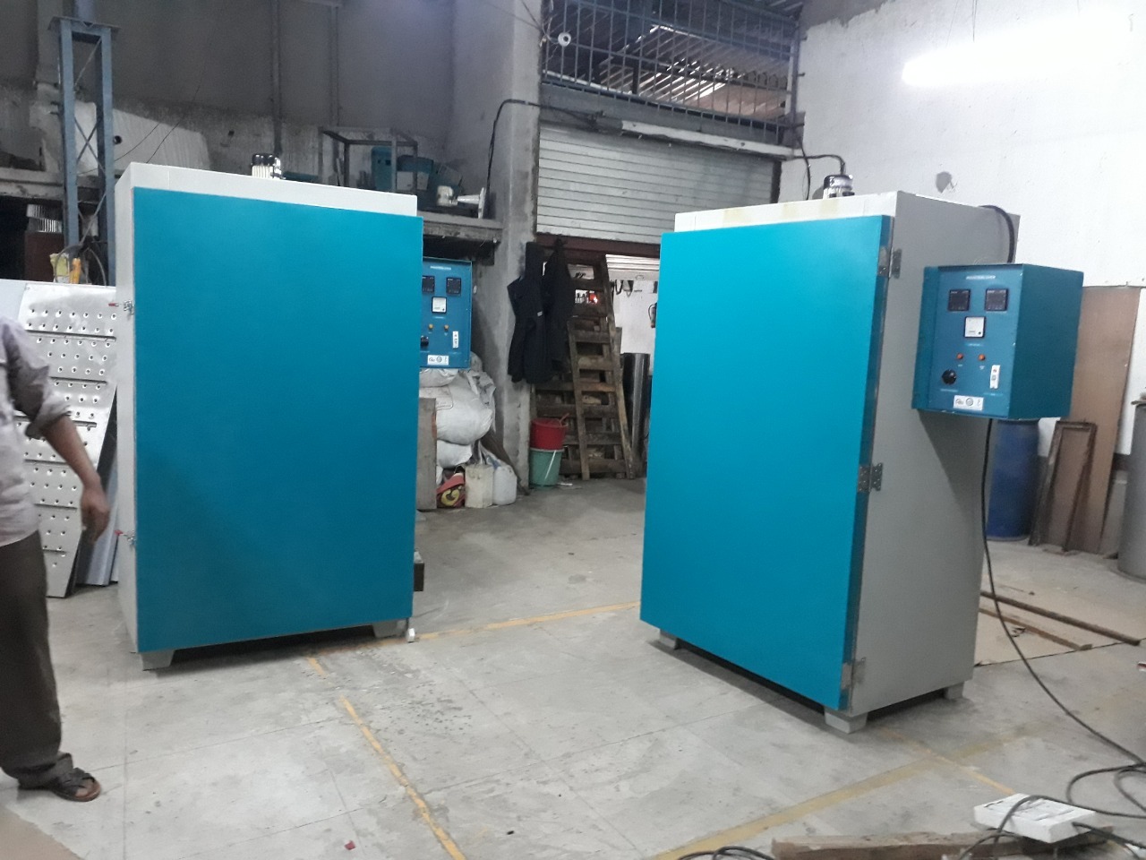 Soil Testing Equipment - Steel Fabrication, White Color | Automatic Operation, Electric Power Supply, Industrial Use