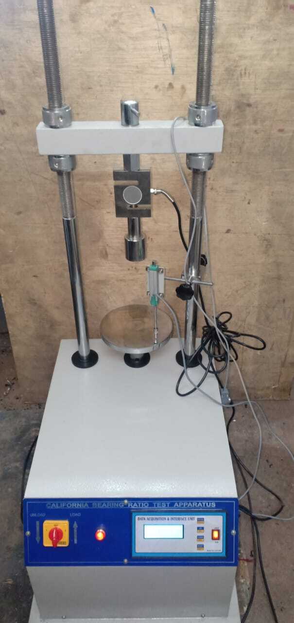 Soil Testing Equipment - Steel Fabrication, White Color | Automatic Operation, Electric Power Supply, Industrial Use