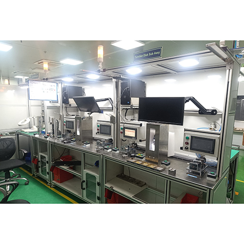 Tumbler Disk Sub Assembly Line - Feature: Lower Energy Consumption