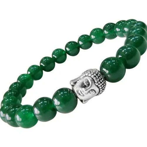 Green Jade Buddha Bracelet