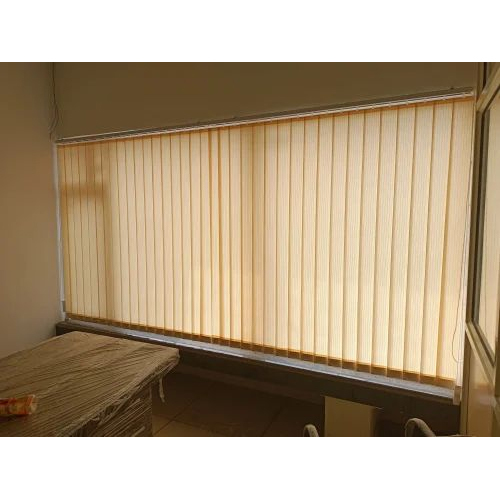 Vertical Blinds - High-quality Materials, Custom Sizes , Easy To Install , Rectangular Shape , Elegant White Color
