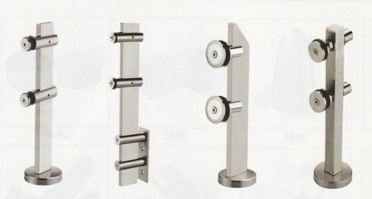 Eco Friendly Ss 304q 4 Inch 8 Mm Cross Spigot With Cap And Circle Mirror Polished