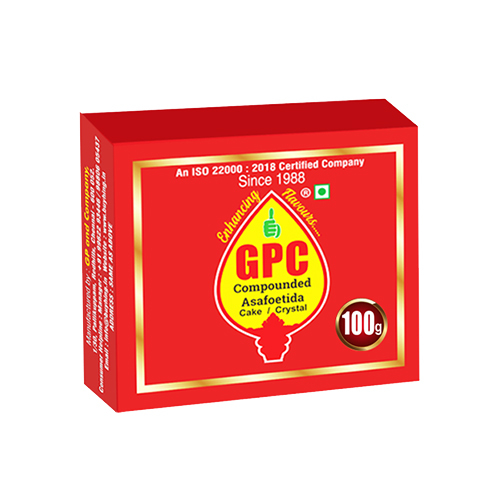 100g GPC योजित हिंग के केक क्रिस्टल