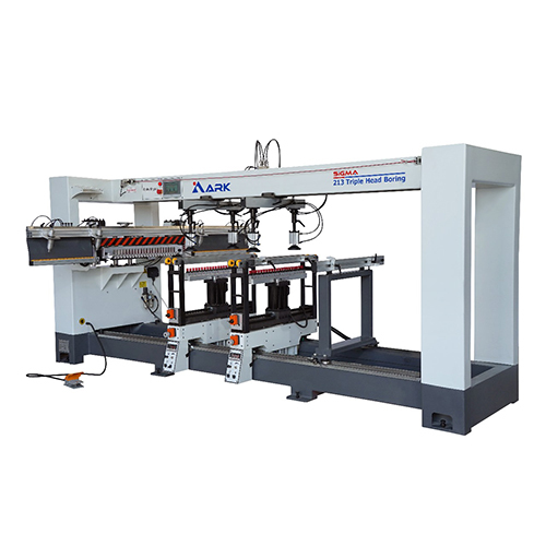 Sigma 213 लकड़ी के काम करने वाली ट्रिपल हेड Boring मशीन