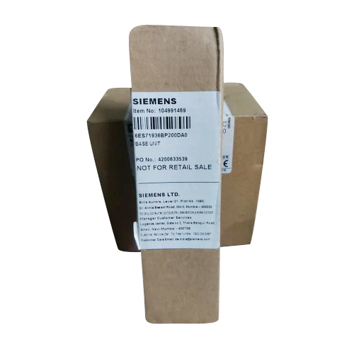 Simatic Et 200Sp -6Es7 193 6Bp20 0Da0 Programmable Logic Controller Application: Industrial