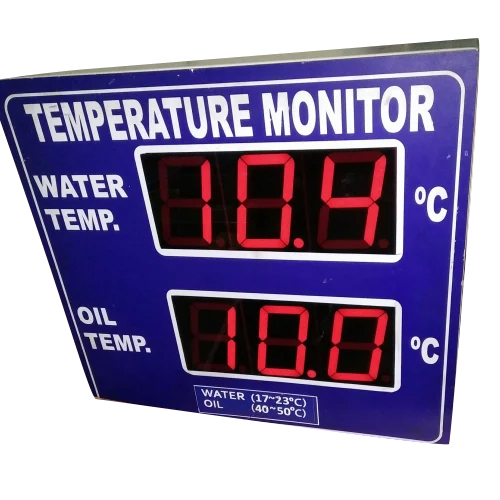 Digital Display Temperature Indicators - Steel, Various Sizes, Sleek Blue Color | 220 Volt Power, Industrial Applications, Reliable Performance